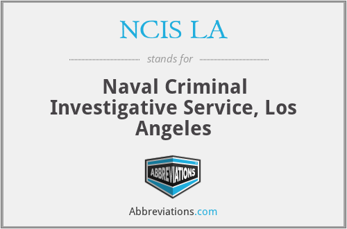 NCIS LA - Naval Criminal Investigative Service, Los Angeles